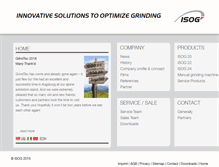 Tablet Screenshot of isog-technology.com